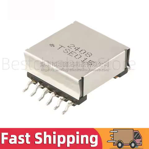 2pcs TSE015 EFD20 Type SMD Surface Mount POE Transformer 30W 12V 2.5A DC-DC Switching Power Supply T