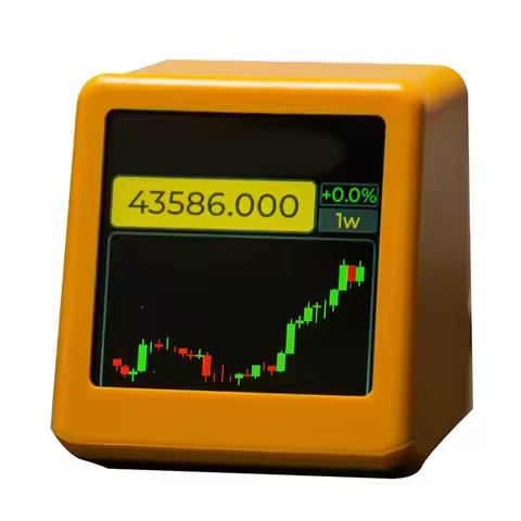 CYCLI-For Nerdminer Bitcoin Cryptocurrency Display Stocks,Currency Exchange Rate,Price Tracker Ticke