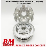 COMBO SET BM POWER HYPERCLUTCH + HOUSING   Y125Z / Y125ZR / Y125  *** CLUTCH PLATE 5PCS / 6PCS / 7PC