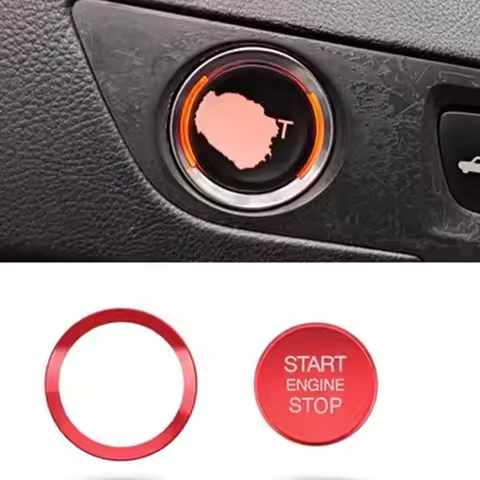 For Peugeot 508 5008 Traveller automotive engine engine ignition one click start button decorative a