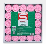 [Tealight Candle Collection] Box of 100 apricot tealight candles S Teelichter Eden Candle EDC0382 bu