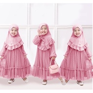 Kid MALIKA Free Veil (3-4Yrs 5-6yrs 7-9yrs 10-12yrs) Children's Robes Children's Robes Children's Robes MUSLIM FASHION Children's Robes Contemporary Robes MUSLIM Children's Dresses