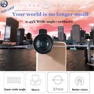 Kidsland Toys【Fast Delivery】LQ-027 0.45xWide-angle Macro Large Lens Two-in-One Phone Lens