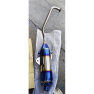 JVT PIPE V3 TITANIUM ADJUSTABLE SOUND FOR NMAX V2/AEROX V2