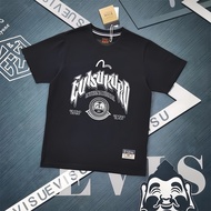 EVISU/Fushen 2026 Early Spring New Style Short-Sleeved T-Shirt Men's Women's Couples Business Comfor