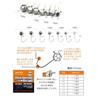 34 Thirty Four Diamond Head Jighead