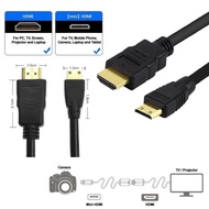 Mini HDMI to HDMI 2.0 4K Cable 1.5 meters 3 meters 5 meters 10 meters