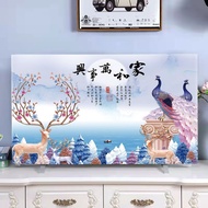 电视机罩套挂式电视罩新款高档屏幕防尘罩套电视机挂台通用电视罩New Wall-mounted TV Cover26.3.12