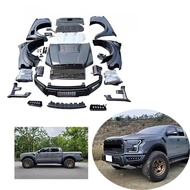 New arrival F150 accessories bodykit full car facelift bumper headlights tail light hood for Ford Ra