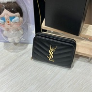 Saint Laurent wallet calfskin Ysl 銀包