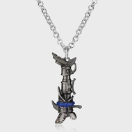 Anime Cannon Keychain Jinx Cannon Keychain Game Lol Runaway Loli Metal Key Chain for Car Key Pendant