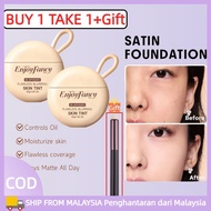 【Gift】【BUY 1 TAKE 1】EnjoyFancy Flawless Blurring Skin Tint Foundation Full Coverage Foundation