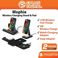 Mophie Wireless Charging Stand & Pad 5W 15W Fast Charging Watch Adapter Snap Adapter