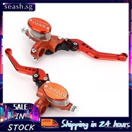 【In stock】Seashorehouse Clutch Brake Lever Motorcycle Adjustable Universal Hydraulic + 22mm Master Cylinder Fit for HONDA N0EB