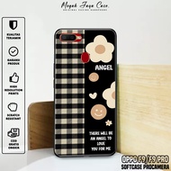 OPPO F9 Softcase F9 PRO/ - Case OPPO F9 PROhp F9 Flower Motif/ - Casing OPPO F9hp - Silicone OPPO F9