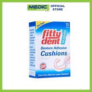 [Bundle Of 5] FITTYDENT Denture Adhesive Cushion 15's - By Medic Drugs