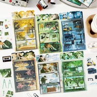 3D Sticker Scene [Seasonal Different Set] DIY Waterproof Landscape Decoration Journaling Scrapbookin