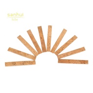 10Pcs Clarinet Neck Joint Cork Sheet Instrument Repair Accessories Clarinet Replacement Kit Clarinet
