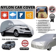 ISUZU ALTERRA CAR COVER NYLON WATERPROOF WITH FREE CLEAN CHAM | HIGH-QUALITY | COD - ONHAND