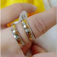 Couple RING/NAME CARVING RING [TITANIUM]