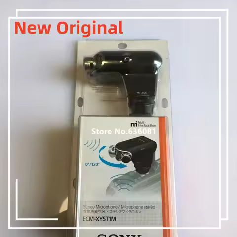New Original ECM-XYST1M Stereo Mic Microphone For Sony A7RM3 A7RM4 FDR-AX700 A9 A7R A7S DSC-RX100M6 