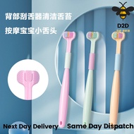 Macaron Color 3-Head Toothbrush: Three-Sided Design for Effective Deep Cleaning for Adults and Kids