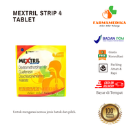 Bundling 3 Pcs - Mextril Strip 4 Tablet - obat batuk bebas