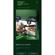 G21 Six-Finger Mechanical Gaming Controller Ultra Sensitive Trigger  PUBG CODM MLBB Rapid Fire Black