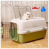 Dual Entrance Pet Carrier IATA Airline Approved Hard Case Pet Crate Cat Carrier Dog Carrier Puppy Ca