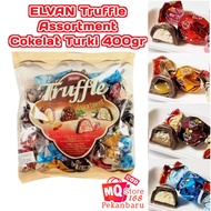 ELVAN Truffle Assortment Coklat impor Turki 400gr