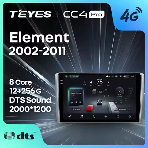 TEYES CC4 PRO For Honda Element YH 2002 - 2011 CarPlay Radio Multimedia Stereo Car play Auto 2DIN Au