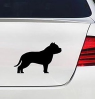 Bull Dog Pet Animal Puppy Window Laptop Vinyl Die Cut Decal Decor Mirror Wall Bathroom Bumper Trucks Stickers for Car 5.5" Inches