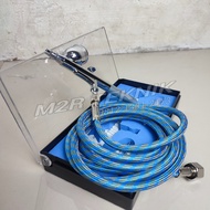 AIR BRUSH TOOLS AIRBRUSH SPRAY GUN KIT PEN BRUSH 1 SET SELANG ADAPTER