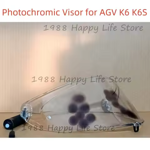 Photochromic Visor for AGV K6 K6S Helmet Glasses Screen Shield Windshield Viewfinder Mica Accessorie
