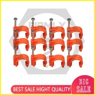 ◷ ▼ ☋ PVC Clamp Pipe Fitting Hose Orange Blue White