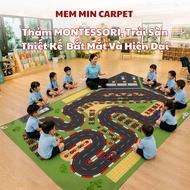 Montessori Mats, Preschool Mats for Children, Smart Game Mats. Educational Carpet 2m x3m, 1m6*2m3 Wo