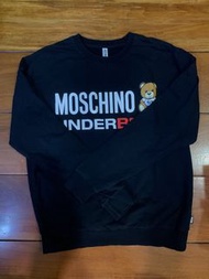 Moschino Underbear hoodie Unisex 黑色長袖衛衣