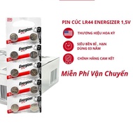Pin LR44 AG13 Pin Cúc Áo Energizer A76 - Vỉ 10 Viên Chất lượng cao 1.5V hàng chính hãng