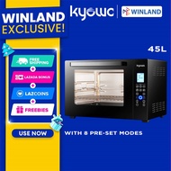 Kyowa by Winland 45Liters Digital Electric Oven with Rotisserie & Powder-coated Steel Body KW-3352