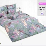 TOTO ชุดเครื่องนอน (ผ้าปู+นวม) ขนาด 6 ฟุต TT744 (ของแท้ 100%)