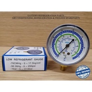 PRESSURE GAUGE ASHIDA R32 / R410A LOW biru - MANIFOLD METER