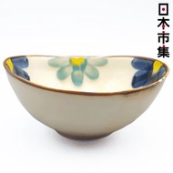Kowa - 日本Kowa 藍染 手繪藍ふち花 湯碗 日本製 波佐見燒 陶瓷碗 餐具【市集世界 - 日本市集】