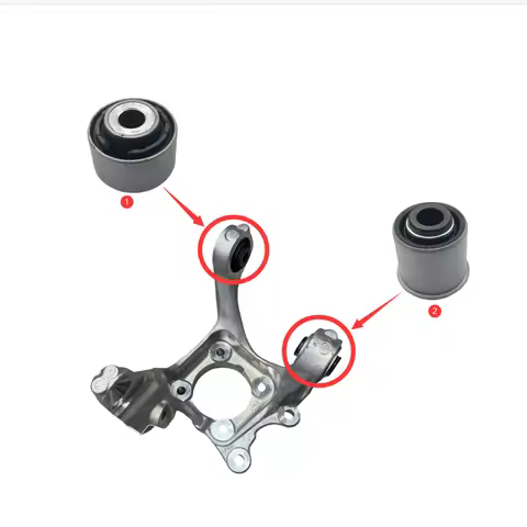 Automotive rear steering joint rubber sleeve control arm liner for Ford Mustang FR3Z5B759JT DG9C3C27