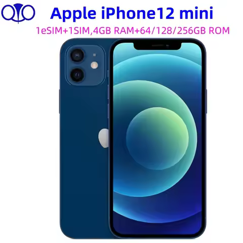 Unlocked Original 97% New Apple iPhone 12 mini 4GB RAM 64/128/256GB ROM IOS A14 Bionic 5.4'' Dual 5G
