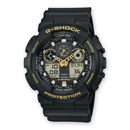 Casio GA-100GBX-1A9 G-Shock Black and Gold Analog Digital Watch