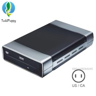 5.25 inch Optical Drive Enclosure USB3.0/2.0 to SATA US/EU/UK 8TB Adapter Hard Disk Case Support DVD