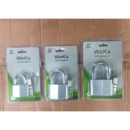 Weka Short Anti-Rust Padlock 40mm 50mm 60mm Stainless Steel Anti-Res Padlock -60mm