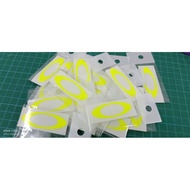 sticker OAKLEY fluorescent