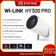 WI-LINK HY300 PRO SMART PROJECTOR WITH ANDROID 11 + 4K UP TO 1920*1080P