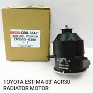 RADIATOR FAN MOTOR 263500-6360 TOYOTA ESTIMA ACR30